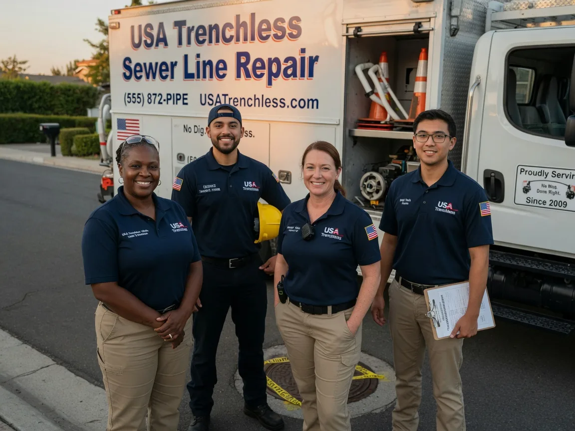 Sewer Line Repair company in Oak City, NC